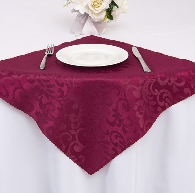 Frendorf | 10 Stück Polyester Jacquard Tisch Servietten Abendessen Servietten Taschentücher