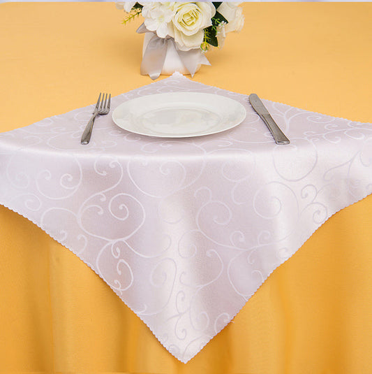 Frendorf | 10 Stück Polyester Jacquard Tisch Servietten Abendessen Servietten Taschentücher