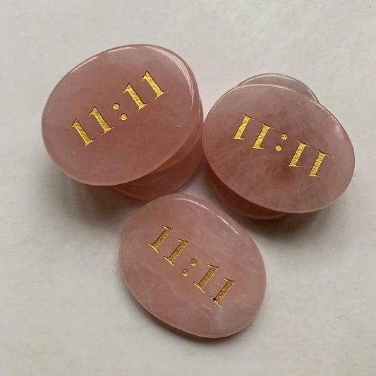 Frendorf | 11:11 Rose Quarz Handstein
