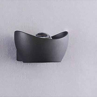 Contemporary Simplicity Aluminum Ingot Shape LED Wall Sconce Lamp For Living Room