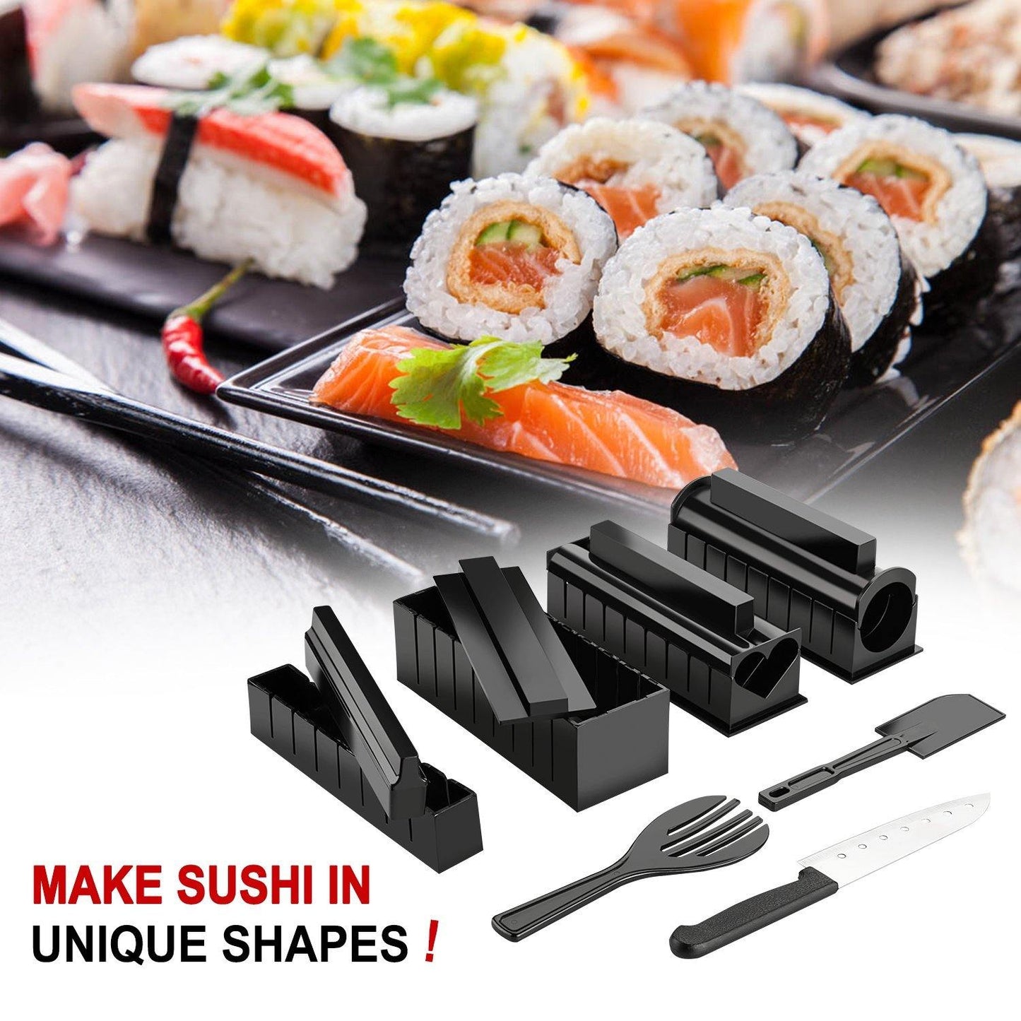 Frendorf | 11-teilige: DIY Sushi-Making-Set Werkzeuge Set
