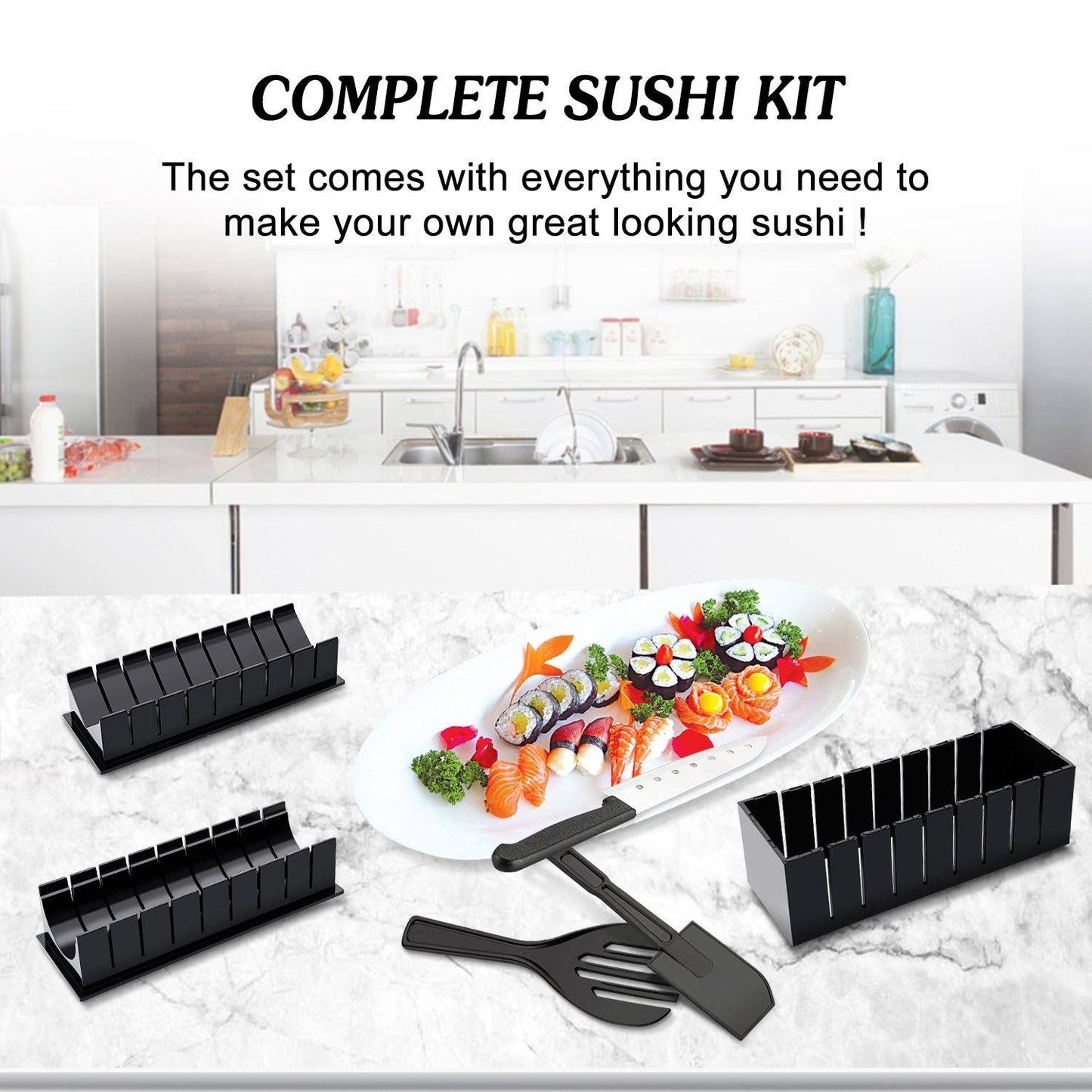 Frendorf | 11-teilige: DIY Sushi-Making-Set Werkzeuge Set