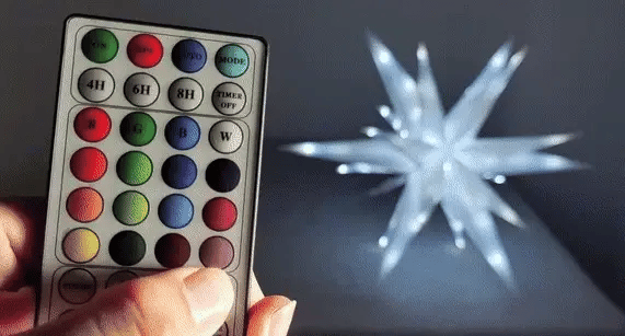 Royallure Star Nachtlicht RGB Lampe mit Fernbedienung