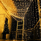 CelestiCurtain - Stilvolle Außenlichterkette für Garten und Terrasse