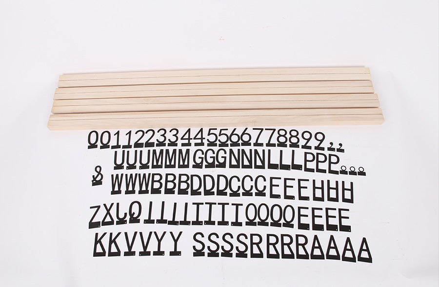 Statement Shelf Letter Ledge