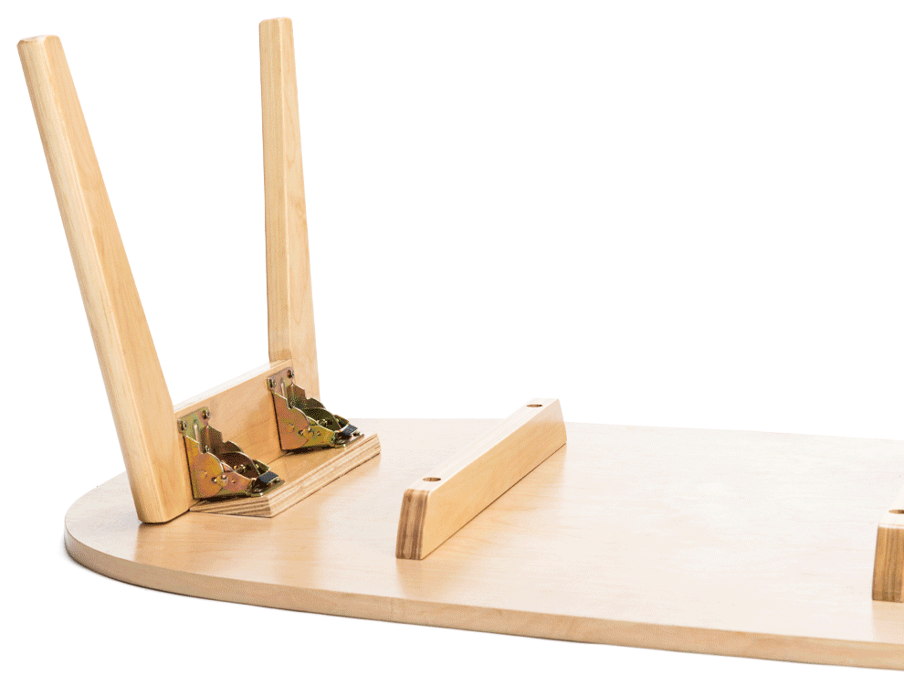 Frendorf | 2 Stück faltbare selbstverriegelnde Scharniere