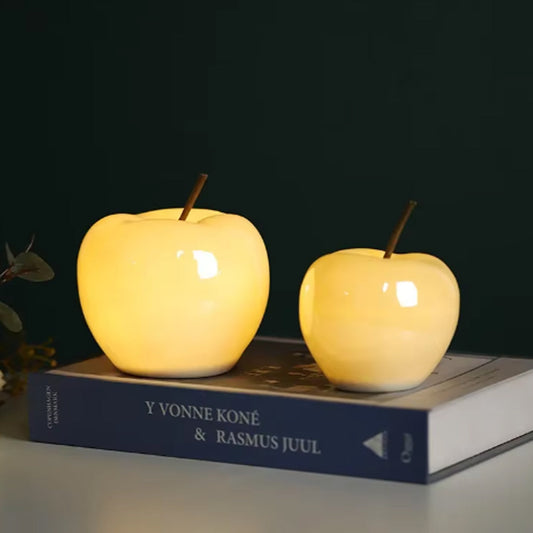 Apfel Translucent Nachttischlampe