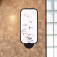 Frendorf | Bamboe Leaf/Berg PVC Wand Muurverlichting Aziatisch Zwart Geïntegreerd LED Wandgemonteerd Licht voor Woonkamer