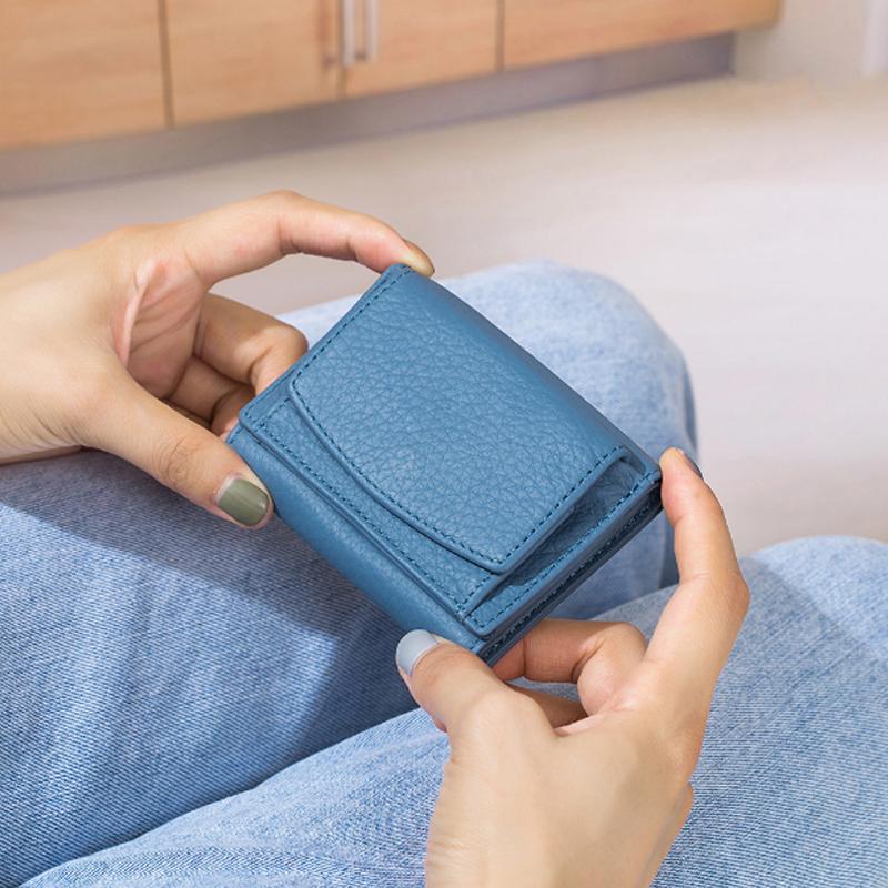 Frendorf | Handgefertigte RFID-Geldbörse aus weichem Leder
