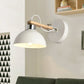 Frendorf | Schwarz/Weiß Kuppel-Schirm Wandmontage Leuchte Nordic Style Metall 1 Licht Korridor Wandbeleuchtung Leuchte