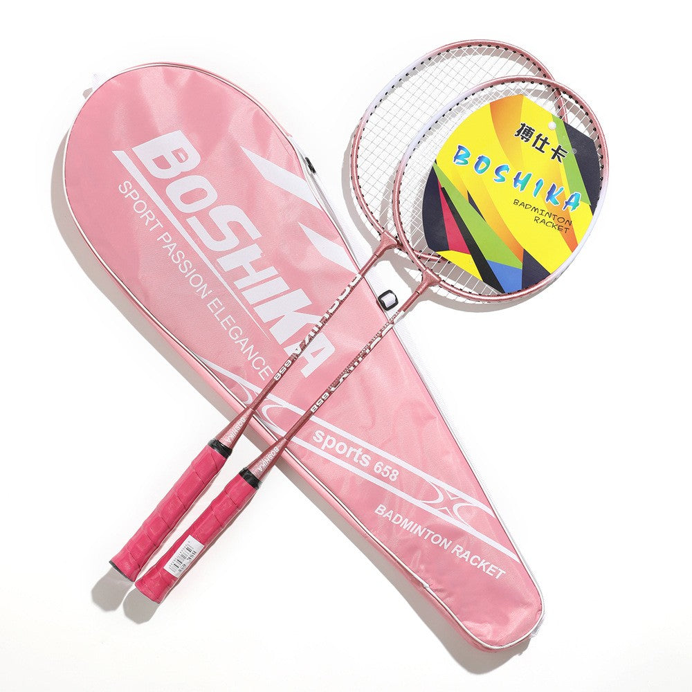 Frendorf | Badmintonschläger für Anfänger Kinder Set Eisenlegierung A
