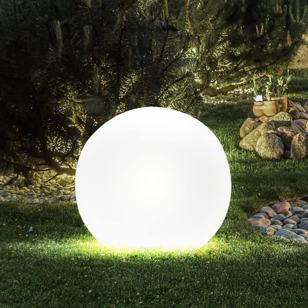 Wetterfestes Kugelförmiges LED Gartenlicht mit 16 Farben und Fernbedienung - Perfekt für Garten, Veranda & Party