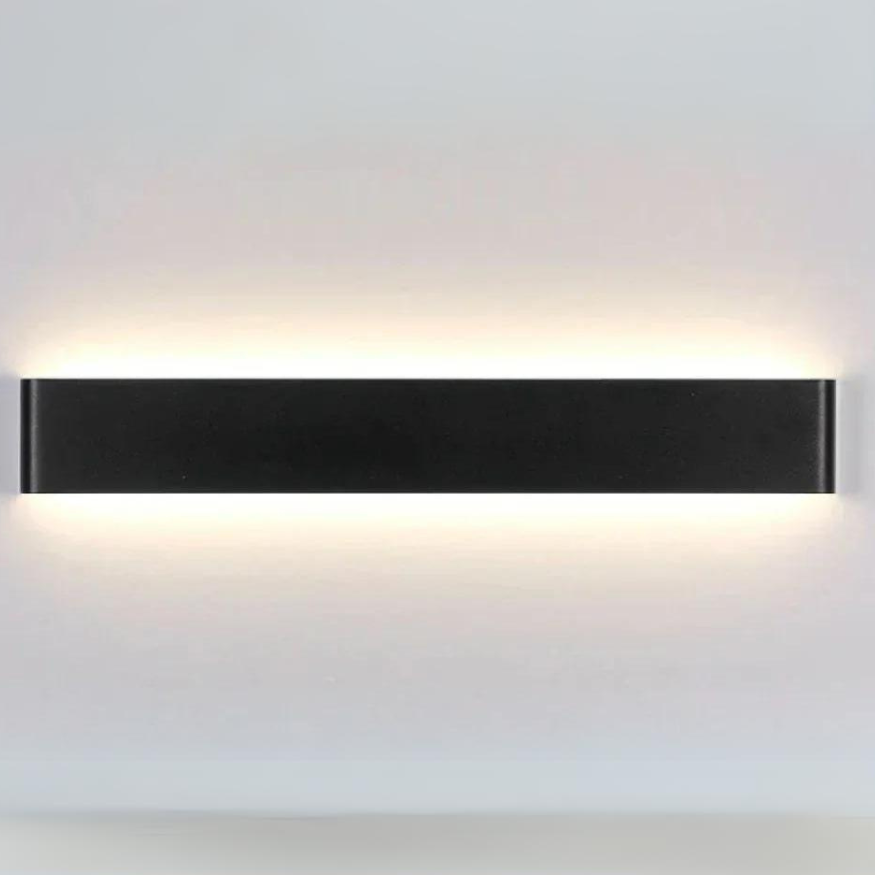 Nordic LED Wandleuchte - Moderne gebürstete Aluminium Innenwandleuchte
