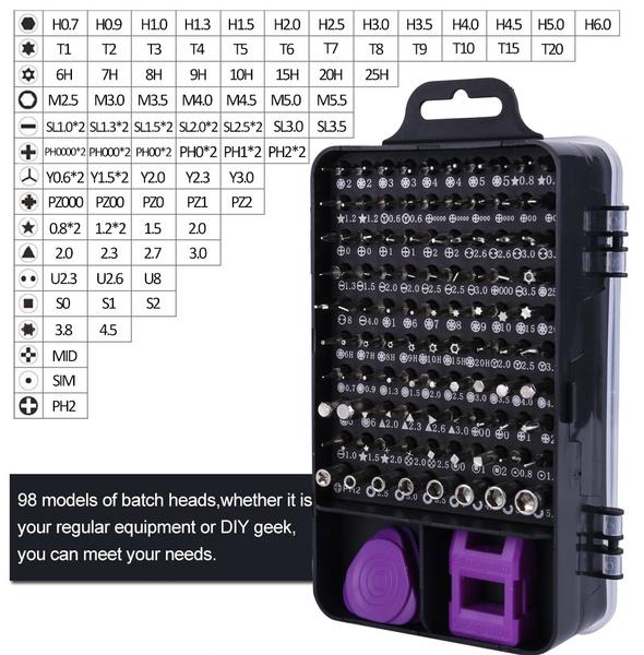 Frendorf | 115-in-1 Mini-Präzisionsschraubendreher Set
