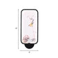 Frendorf | Acryl Rechteck Wandmural Licht Chinesischer Stil LED schwarze wandmontierte Lampe mit Vogel Muster