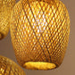 Frendorf | BambooHaven Hängeleuchte | Rustikaler Stil | Handgefertigt | Umweltfreundliche Bambuslampe | Dekorative Pendelleuchte