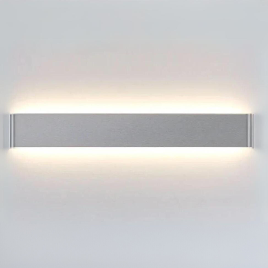 Nordic LED Wandleuchte - Moderne gebürstete Aluminium Innenwandleuchte