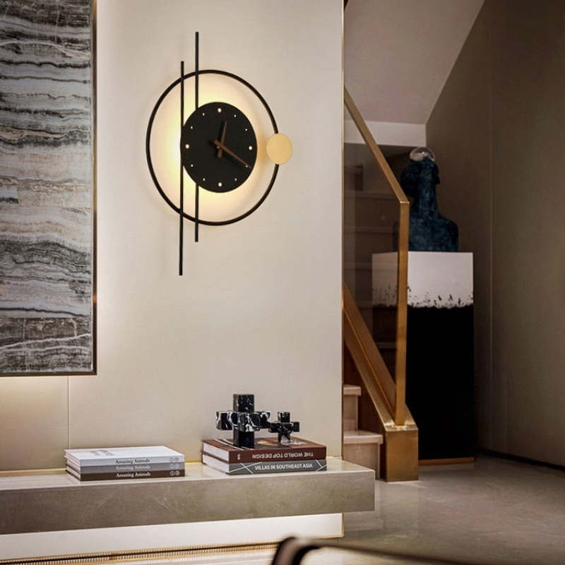 Frendorf | GlowTime modernes LED-Wanduhr