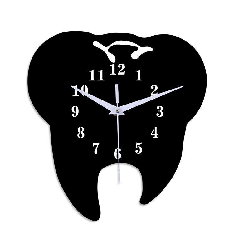 Zahnarztpraxis Themed Stille Wanduhr