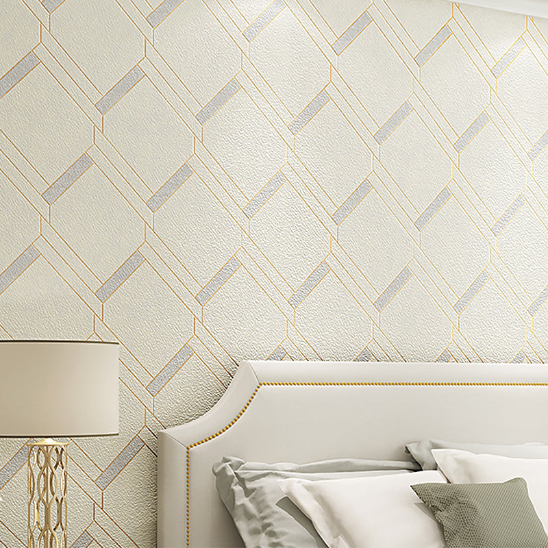 Matrix 57.1-sq ft Tapetenrolle Pastellfarbe Texturiert Feuchtigkeitsbeständig Wandkunst für Schlafzimmer