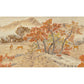 Frendorf | Whole Trees Mural Wallpaper für Schlafzimmer Fantasy Forest Wandkunst in Beige, Fleckenresistent