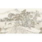 Frendorf | Whole Trees Mural Wallpaper für Schlafzimmer Fantasy Forest Wandkunst in Beige, Fleckenresistent