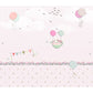 Frendorf | Pastel Kleur Cartoon Behang Muur Volledige Maat Konijnen Ballon Reis Patroon Wanddecoratie voor Kinderkamer