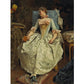 Frendorf | Personalisierte Illustration Klassische Wandbilder mit Gustave Jacquet Kunstwerk Dame Schlafend Gemälde, Blau-Braun