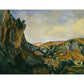 Braune klassische Wandtapete Ganz Andre Derain Tal der Lot bei Vers Wanddekoration für das Wohnzimmer