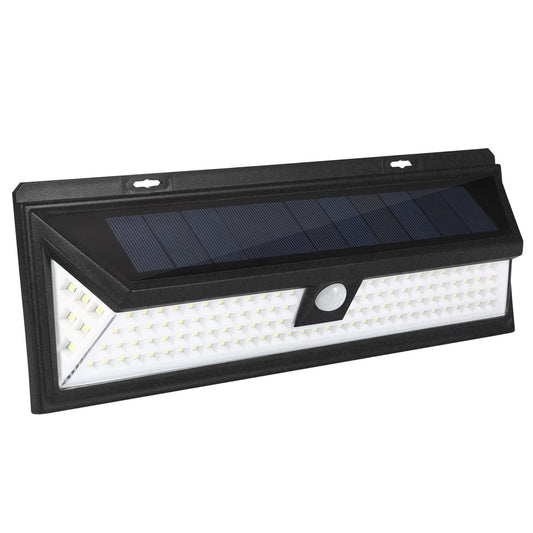 Frendorf | 118 LEDs Solar Wandlicht Außen Bewegungsmelder Lampe