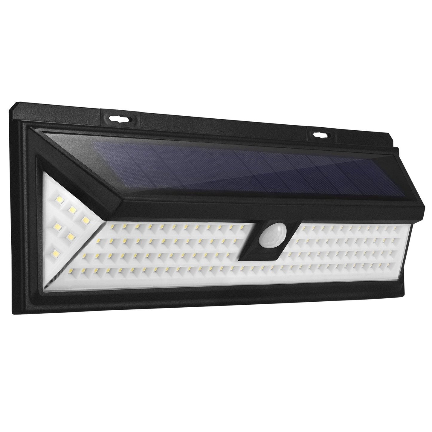 Frendorf | 118 LEDs Solar Wandlicht Außen Bewegungsmelder Lampe