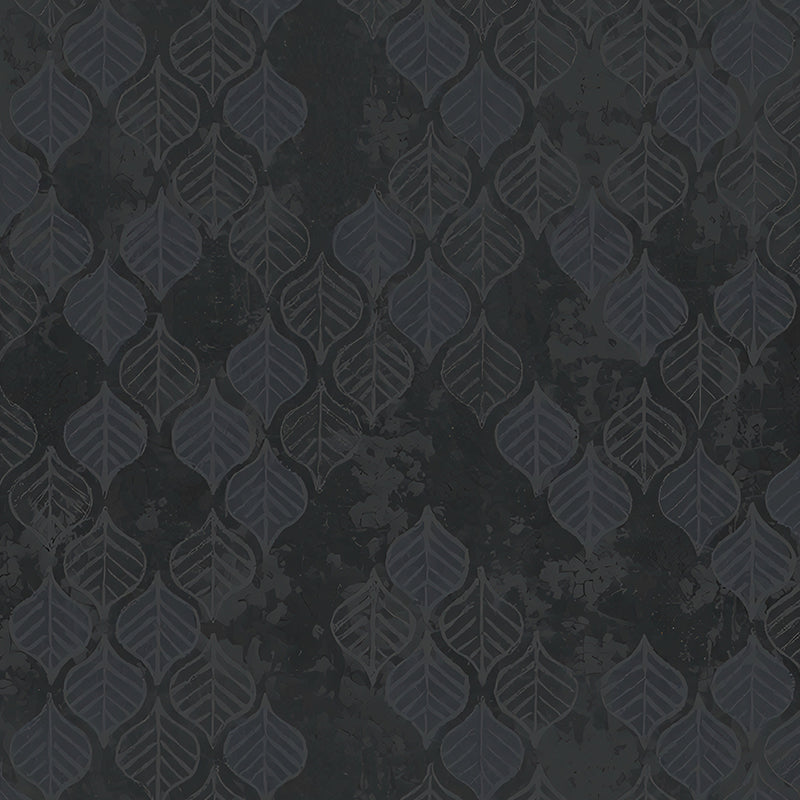 Frendorf | Bladeren Wandpaper Muren Eenvoud Stijlvast Slaapkamer Wandbekleding, Aangepaste grootte