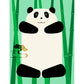 Frendorf | Grüne Panda Wandtapeten-Murals Fleckenfrei Cartoon Kinderzimmer Wanddekoration, Vliesstoffe