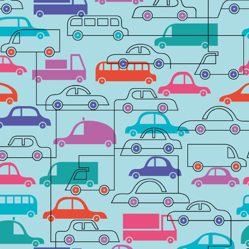 Whole Cars Wandbilder für Kinderkunst Non-Woven Wanddekoration für Zuhause, personalisierte Größe