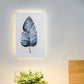 Frendorf | Weißes Rechteck Banana Leaf Wandlampe Nordic Style LED Acryl Wandleuchte