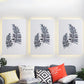 Frendorf | Weißes Rechteck Banana Leaf Wandlampe Nordic Style LED Acryl Wandleuchte