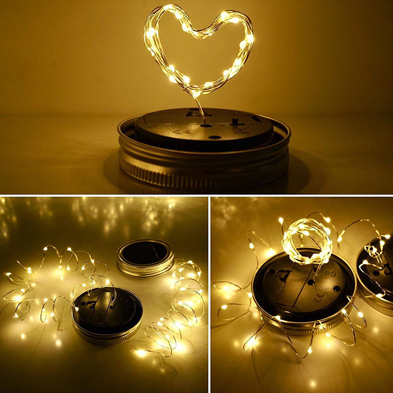 Frendorf | 6-Pack Mason Jar Solarlichter