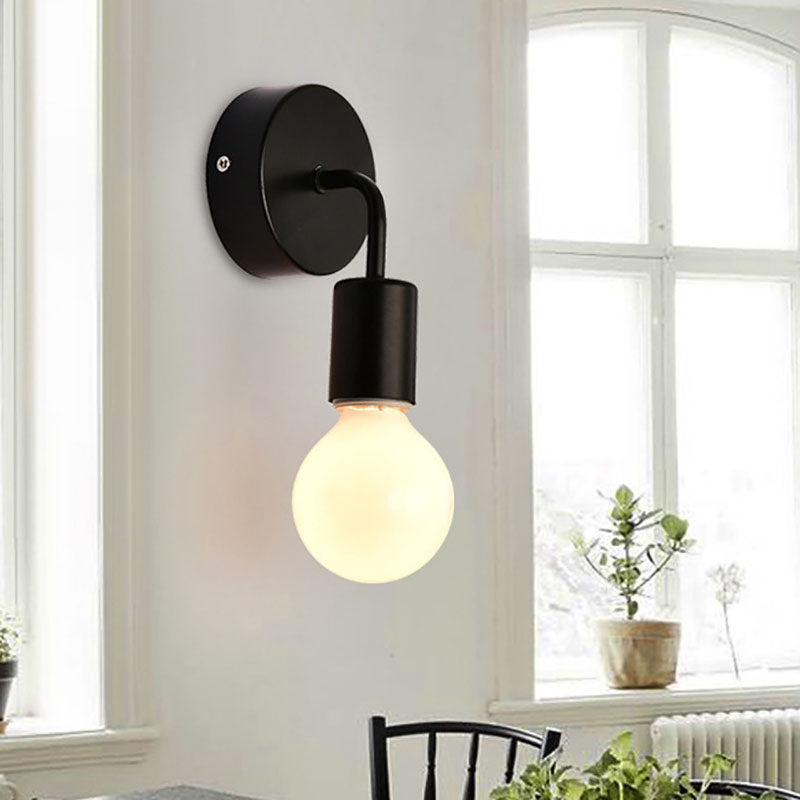 Frendorf | ArcoLune Wandleuchte | Modernes gebogenes Holz-Design | Beleuchtung für Schlafzimmer | Stilvoll & funktional