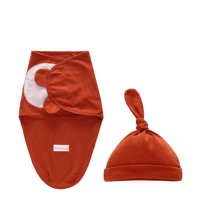 Frendorf | Baby Pucksack mit Mütze – Weicher Schlafsack für Neugeborene