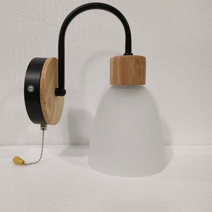 Moderne Log Simple Bend Design 1-Licht Wandleuchte Lampe