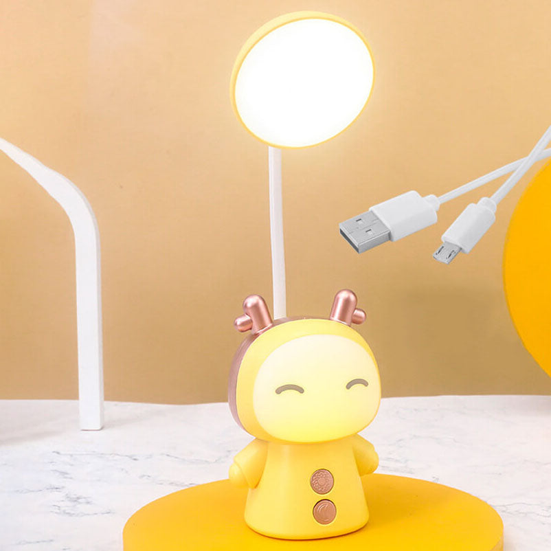 Frendorf | Kidova Cartoon LED Schreibtischlampe | Buntes Augenschonendes Licht | Kinderfreundliches Design