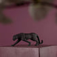 Geometrische Pantherstatue der modernen Kunst
