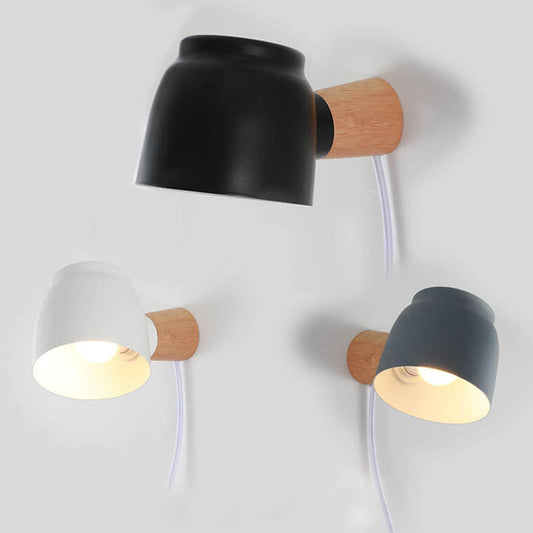Frendorf | LumaTube Nordic Wandlampe | Drehbares Zylinderdetail | Minimalistisches Design | LED Wandleuchte