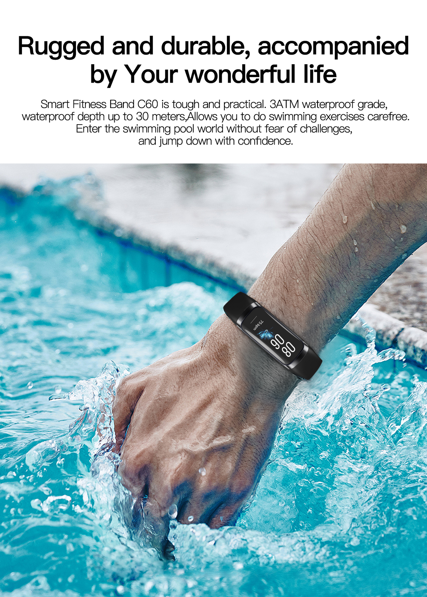 Frendorf | Fitness Tracker Uhr – Stylisch & Funktional für Aktive Lebensstile
