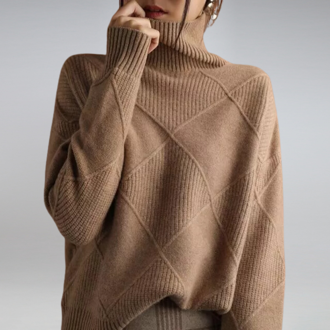 Frendorf | Kuscheliger  Damen Rollkragenpullover