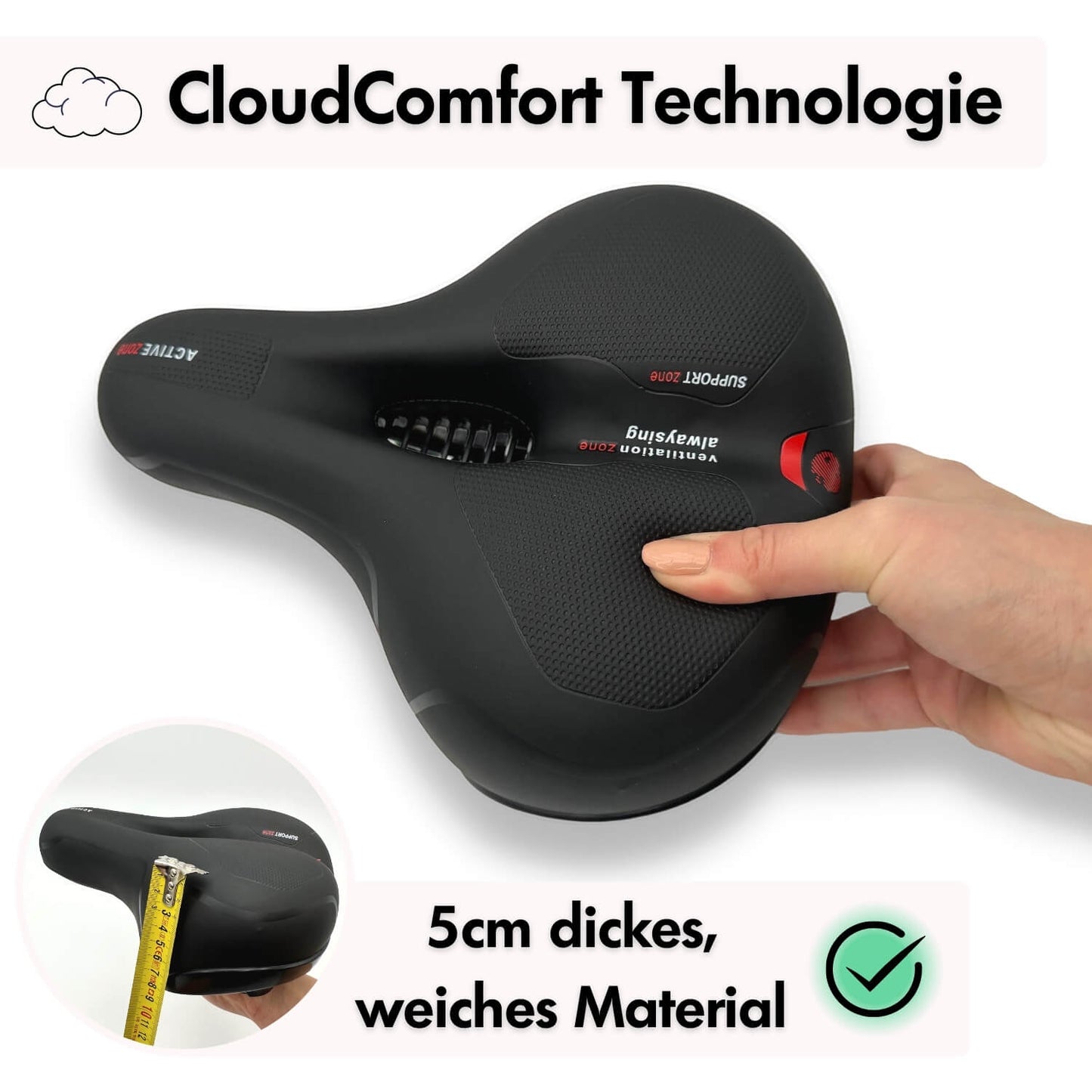 Frendorf | CloudComfort Pro – Endlich Schmerzfrei Radfahren