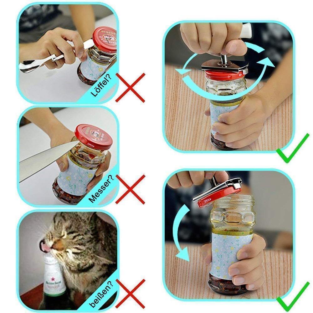 Frendorf | Bequee multifunktionaler Glasöffner Deckelöffner