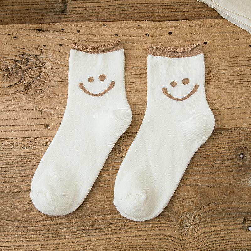 Frendorf | Lovely Smile Gesicht Baumwollsocken