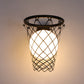 Frendorf | Slamora Kinder Wandleuchte | Basketballkorb Design | Glas & Metall | Art Déco Stil | Schlafzimmerlicht