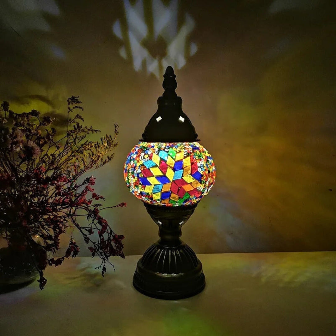 Frendorf | Mosaik Bunte Muster Tischlampe